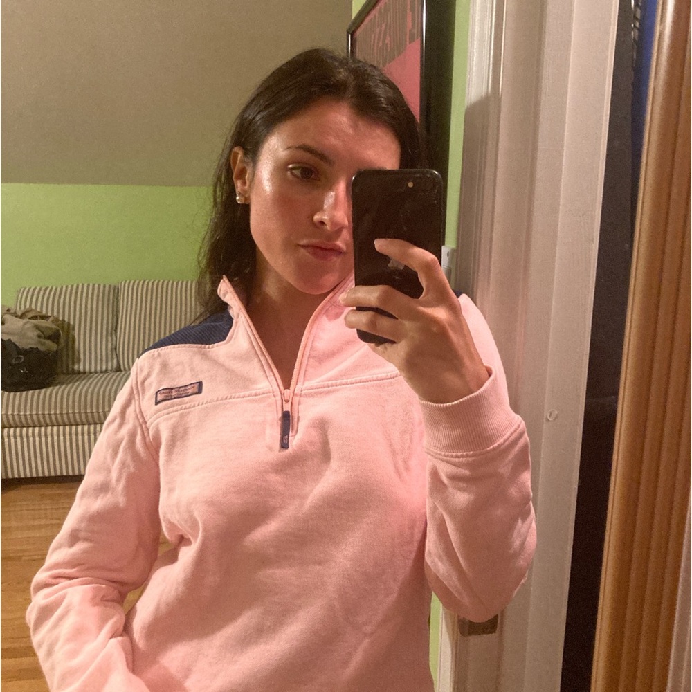 Women’s S vineyard vines quarter zip sweater
